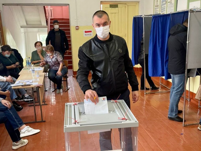 Андрей Кефер проголосовал на выборах депутатов Госдумы РФ в курируемом районе Забайкалья